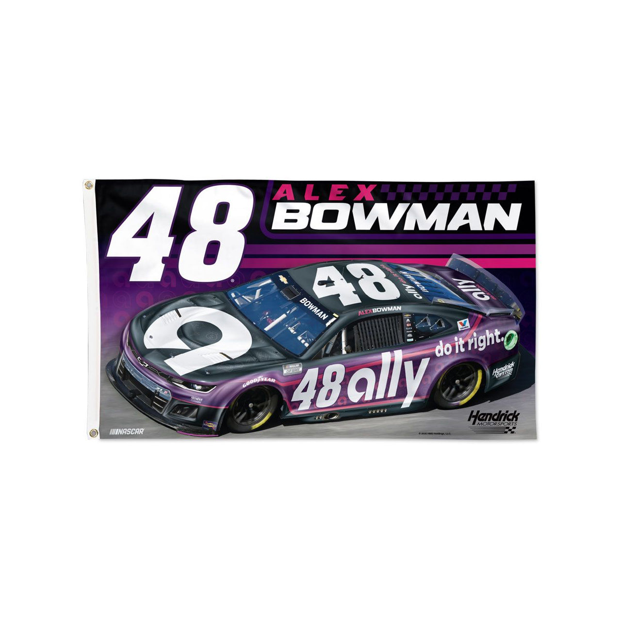 Alex Bowman No. 48 3' x 5 Flag