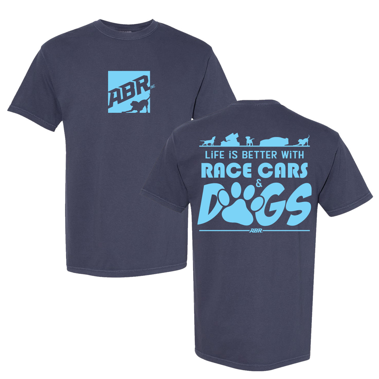 Race Cars and Dogs 2.0 - Navy
