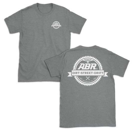 ABR Crest Logo T-Shirt - Gunmetal