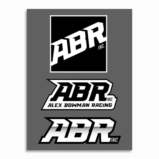 ABR Die Cut Decal Sheet
