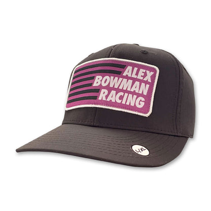 ABR Striped Patch Fitted Hat - Purple/Black
