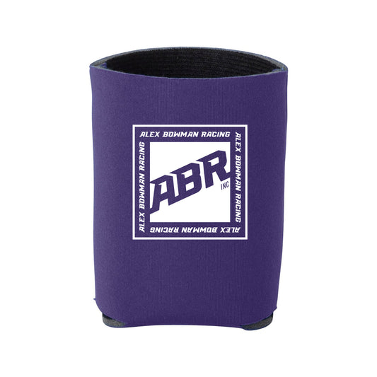 ABR Square Logo Coozie - Purple