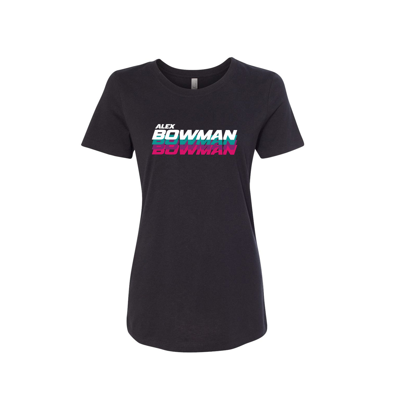 Bowman Repeater Ladies T-Shirt - Black